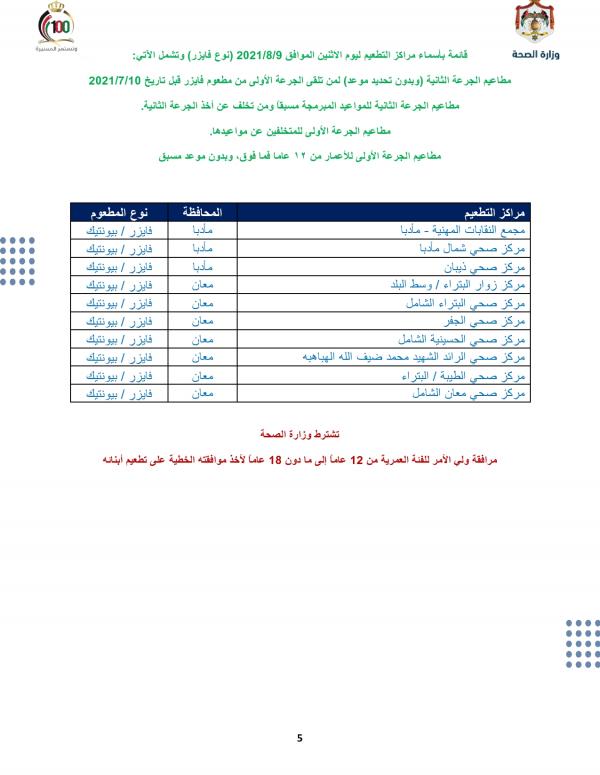 مركز التطعيم