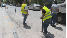 إزالة أكثر من 1,450 حاجزا إسمنتيا و10,400 عائق لتحسين البيئة المرورية في عمّان