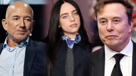 “جبان وبائس” .. إيلون ماسك يرد على هجوم بيلي إيليش ويسخر من بيزوس