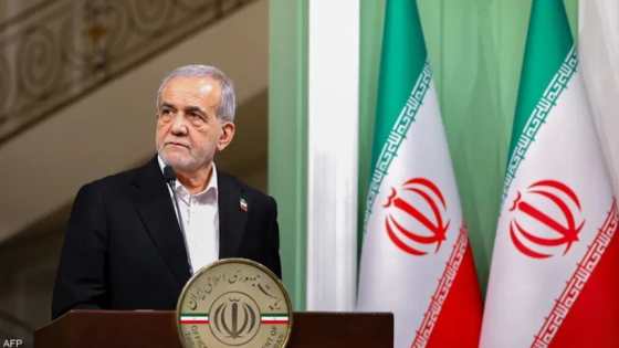 بزشكيان يتهم واشنطن وتل أبيب وأوروبا بالتحريض على الفتنة في إيران