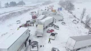 ميشيغن: حصيلة أولية لضحايا حادث الـ100 سيارة والسلطات تعلن الطوارئ