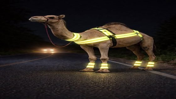 مقترح بإلزام أصحاب الإبل بعواكس ضوئية لتقليل حوادث الطرق وحماية الأرواح