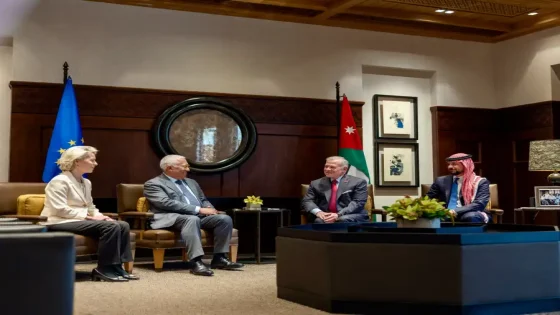 الأردن والاتحاد الأوروبي يصدران بيانا مشتركا في ختام القمة الأولى.. هذا نصه