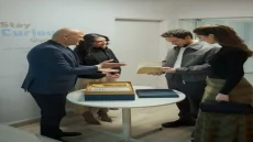 ولي العهد والأميرة رجوة يزوران شركة جبل عمان ناشرون