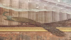 العثور على لوحات جدارية نادرة في فيلا بوبايا الرومانية