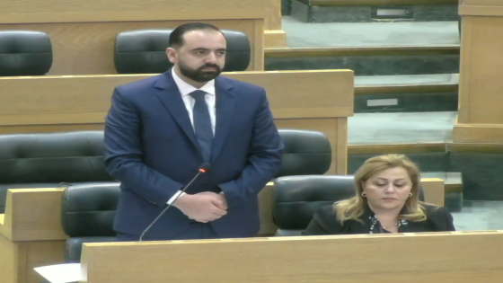 حمزة الطوباسي يؤدي اليمين الدستورية عضوا في مجلس النواب