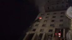 إصابتان بحريق شقة في الرمثا