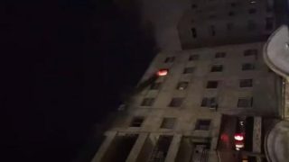 إصابتان بحريق شقة في الرمثا