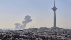 الجيش الإسرائيلي يعلن شن موجة ضربات واسعة في قلب طهران