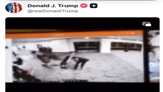 ترمب ينشر لقطات من هجوم حفل مراسلي البيت الأبيض