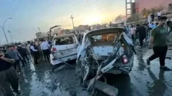 العراق : 6 وفيات و27 أصابة في حادث تصادم مروع