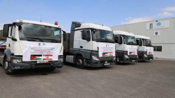 الهيئة الخيرية الأردنية الهاشمية تجهّز القافلة الإغاثية الرابعة إلى لبنان