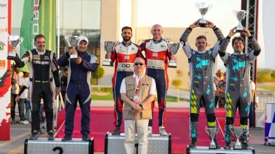 الأمير فيصل بن الحسين يتوج الفائزين في رالي الأردن الدولي