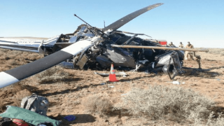 مقتل 14 سعوديًا بتحطم طائرة مروحية