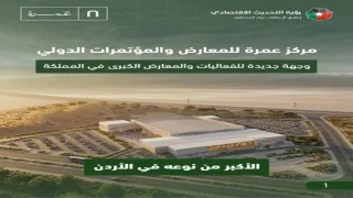 أاعتماد التصاميم النهائية لمشروع مركز عمرة للمعارض والمؤتمرات الدولي (انفوغراف)