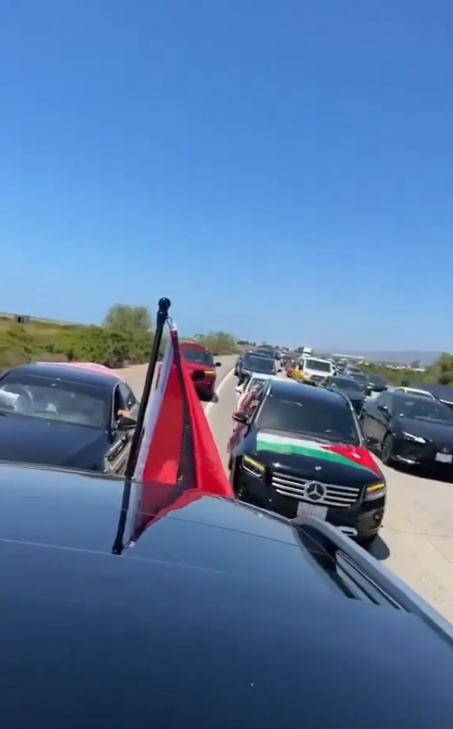 الجالية الأردنية في أمريكا تتوافد لدعم “النشامى”