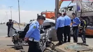 الدوريات الخارجية تكشف سبب حادث شارع البترا المروع في إربد