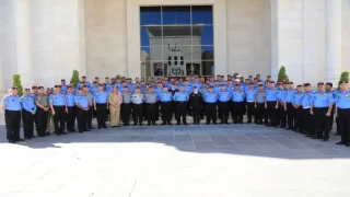 اللواء المعايطة يقلّد كبار الضباط رتبهم الجديدة