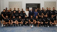 رئيس ‘الفيفا’ يزور بعثة النشامى في دالاس