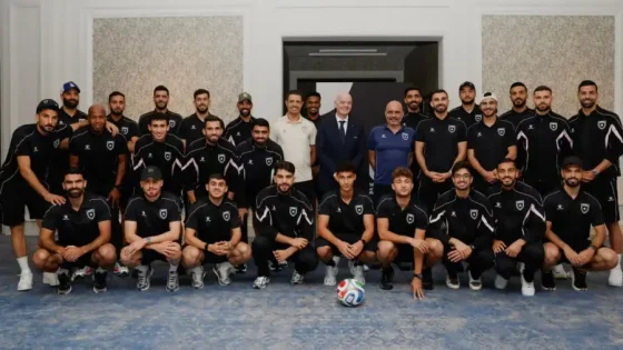 رئيس ‘الفيفا’ يزور بعثة النشامى في دالاس