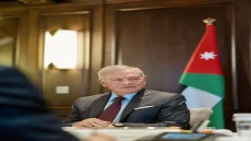الملك يعزي العاهل السعودي وولي عهده بضحايا سقوط المروحية