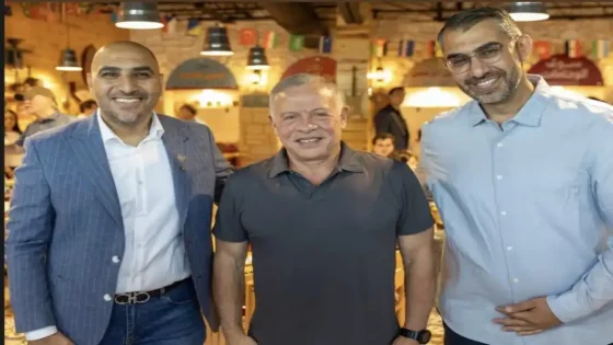 الملك يزور مطعم خاشوقة فرع دالاس في أمريكا