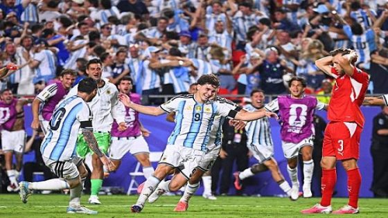 الأرجنتين تتأهل للدور نصف النهائي بعد فوزها على سويسرا 3/ 1