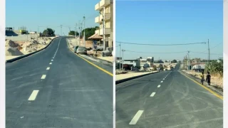 افتتاح المسرب الأيسر من الطريق الملوكي في مأدبا باتجاهين