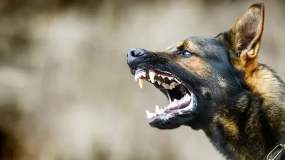 كلب ينهش طفلاً شمال إربد