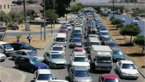 إدارة السير تكشف سبب التباطؤ المروري على شارع الاستقلال